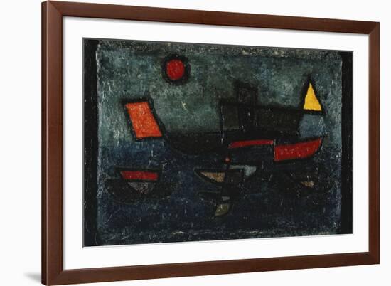 Departing Steamer-Paul Klee-Framed Giclee Print