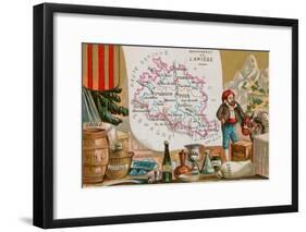 Department of Ariege in Southwestern France-null-Framed Giclee Print