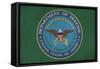Department of Defense - Military - Insignia-Lantern Press-Framed Stretched Canvas