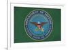 Department of Defense - Military - Insignia-Lantern Press-Framed Premium Giclee Print