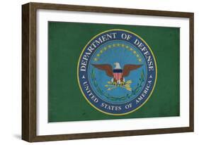 Department of Defense - Military - Insignia-Lantern Press-Framed Art Print