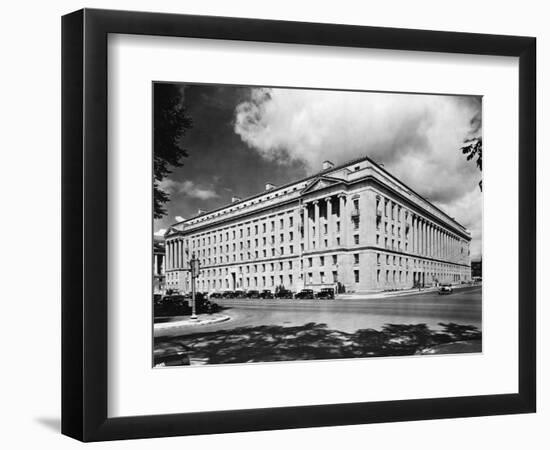 Department of Justice Building in Washington D. C.-null-Framed Photographic Print