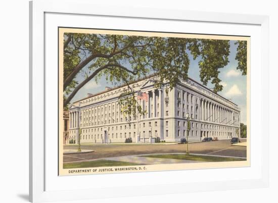 Department of Justice, Washington D.C.-null-Framed Premium Giclee Print
