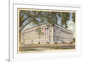 Department of Justice, Washington D.C.-null-Framed Premium Giclee Print
