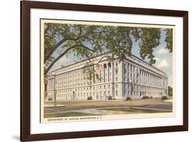 Department of Justice, Washington D.C.-null-Framed Premium Giclee Print