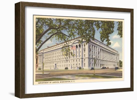 Department of Justice, Washington D.C.-null-Framed Art Print