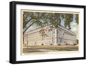 Department of Justice, Washington D.C.-null-Framed Art Print