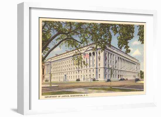 Department of Justice, Washington D.C.-null-Framed Art Print