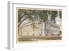 Department of Justice, Washington D.C.-null-Framed Art Print