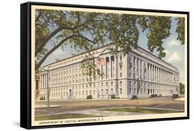 Department of Justice, Washington D.C.-null-Framed Stretched Canvas