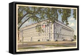 Department of Justice, Washington D.C.-null-Framed Stretched Canvas
