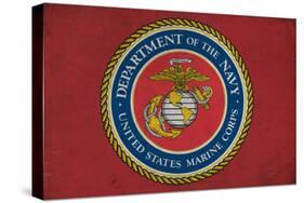 Department of the Marine Corps - Military - Insignia-Lantern Press-Stretched Canvas