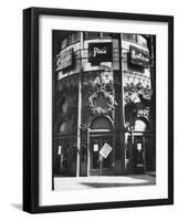 Department Store Carson Pirie Scott, One of Several Stores Afflicted by State Street Fire-null-Framed Photographic Print