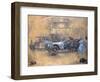 Departure for Christmas-Peter Miller-Framed Giclee Print