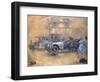 Departure for Christmas-Peter Miller-Framed Giclee Print