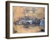 Departure for Christmas-Peter Miller-Framed Giclee Print