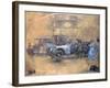 Departure for Christmas-Peter Miller-Framed Giclee Print