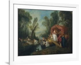 Departure for the Island of Cythera-Jean-Baptiste Pater-Framed Giclee Print