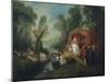 Departure for the Island of Cythera-Jean-Baptiste Pater-Mounted Giclee Print