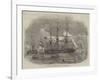 Departure from Gravesend of Troops for India-null-Framed Giclee Print