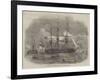 Departure from Gravesend of Troops for India-null-Framed Giclee Print