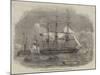 Departure from Gravesend of Troops for India-null-Mounted Giclee Print