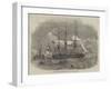 Departure from Gravesend of Troops for India-null-Framed Giclee Print