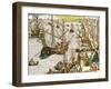 Departure from Lisbon for Brazil, the East Indies and America,From "Americae Tertia Pars..."-Theodor de Bry-Framed Giclee Print