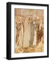 Departure from Rome, Detail from Stories of St Ursula-Tommaso Da Modena Tommaso Da Modena-Framed Giclee Print