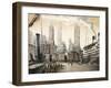 Departure, New York-Matthew Daniels-Framed Art Print