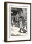 Departure of Bishop Odo from Rochester-null-Framed Giclee Print