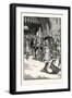 Departure of Bishop Odo from Rochester-null-Framed Giclee Print