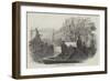 Departure of Colonists from Paris, for Algeria-null-Framed Giclee Print