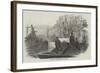 Departure of Colonists from Paris, for Algeria-null-Framed Giclee Print