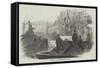 Departure of Colonists from Paris, for Algeria-null-Framed Stretched Canvas