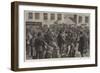 Departure of Irish Emigrants at Clifden, County Galway-Aloysius O'Kelly-Framed Giclee Print