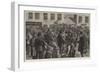 Departure of Irish Emigrants at Clifden, County Galway-Aloysius O'Kelly-Framed Giclee Print