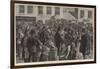 Departure of Irish Emigrants at Clifden, County Galway-Aloysius O'Kelly-Framed Giclee Print