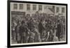 Departure of Irish Emigrants at Clifden, County Galway-Aloysius O'Kelly-Framed Giclee Print
