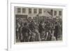 Departure of Irish Emigrants at Clifden, County Galway-Aloysius O'Kelly-Framed Giclee Print