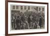 Departure of Irish Emigrants at Clifden, County Galway-Aloysius O'Kelly-Framed Giclee Print