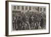 Departure of Irish Emigrants at Clifden, County Galway-Aloysius O'Kelly-Framed Giclee Print