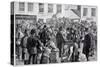 Departure of Irish Emigrants for the United States-null-Stretched Canvas