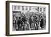 Departure of Irish Emigrants for the United States-null-Framed Giclee Print