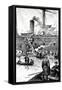 Departure of Italian Expeditionary Force for Eritrea, 1885-null-Framed Stretched Canvas