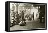 Departure of Mail to British Soldiers-null-Framed Stretched Canvas