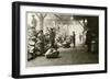 Departure of Mail to British Soldiers-null-Framed Art Print