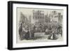 Departure of Prisoners from the Abbaye, at Paris-null-Framed Giclee Print