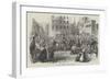 Departure of Prisoners from the Abbaye, at Paris-null-Framed Giclee Print