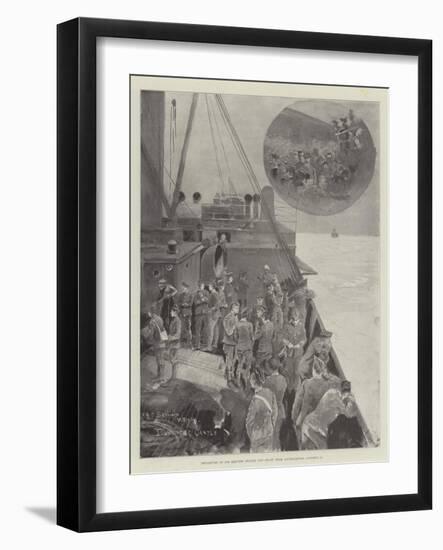 Departure of Sir Redvers Buller and Staff from Southampton, 14 October-Henry Charles Seppings Wright-Framed Giclee Print